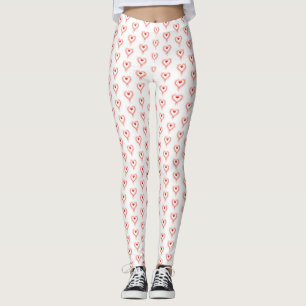 Legging Celebração do dia de os namorados do Amor