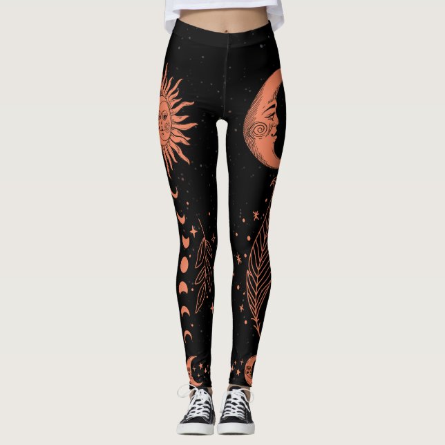 Legging Celestial Sun Moon Celestial (Frente)