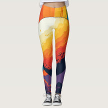 Celestial Sunset – Cosmic Art Activewear 