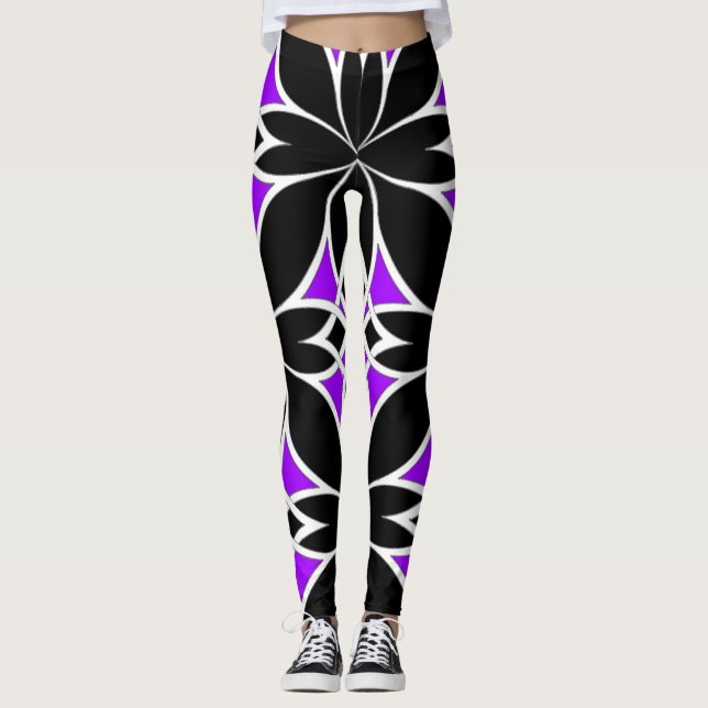 Legging Celta Espelhado (Roxo) (Frente)