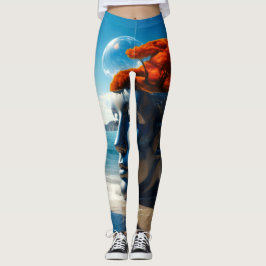 Legging Cenas de praia surreal