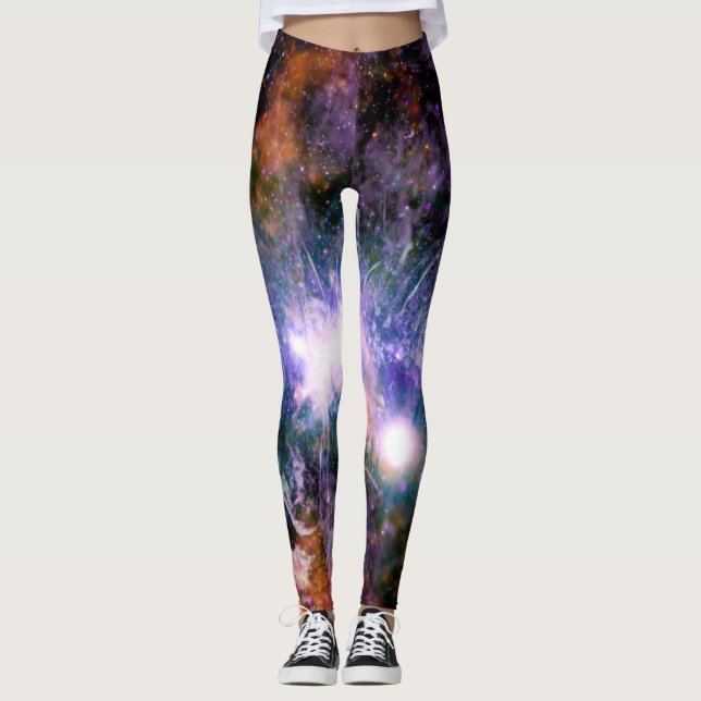 Legging Centro Galáctico da Via Látea Galaxy X-Ray Hubble (Frente)