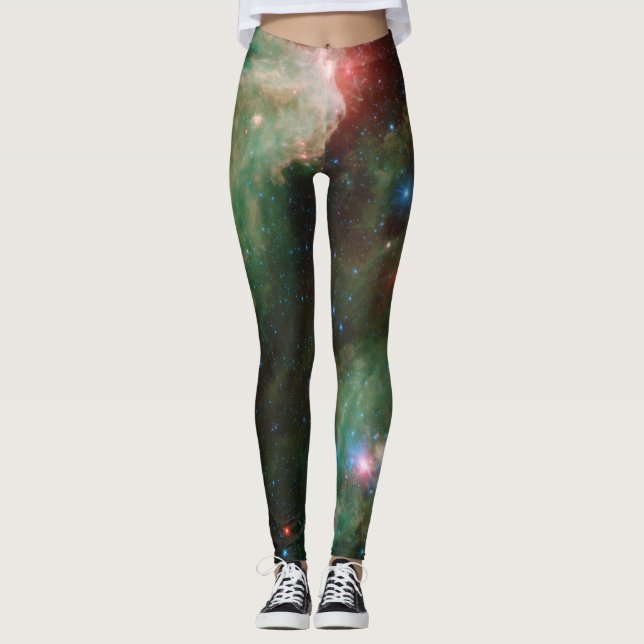 Legging Cepheus B e C Nebulosa Verde (Frente)