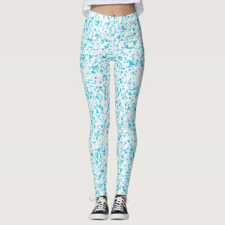 Legging Cerceta Dalmatian caneleiras manchadas