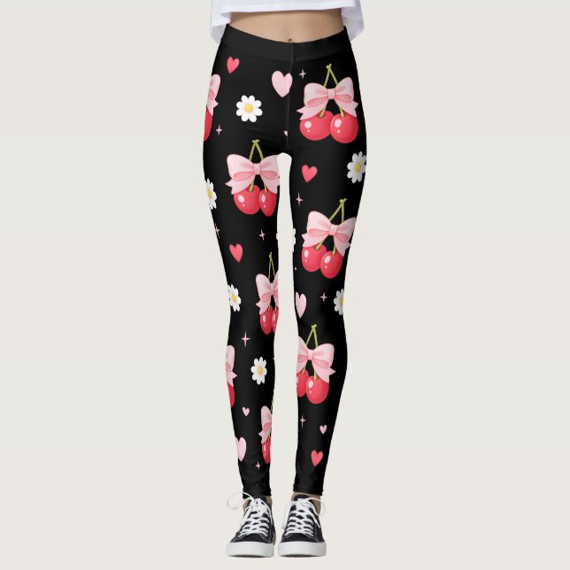 Legging Cerejas Coquete (Frente)