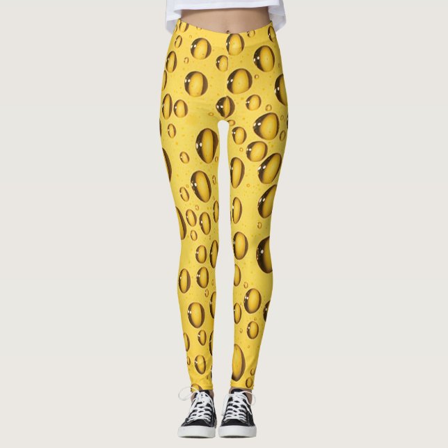 Legging Cerveja Bolhas Sem Espuma - Amante de Cerveja (Frente)