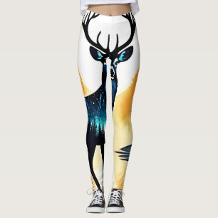 Legging Cervo da Floresta Mística