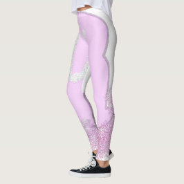 Legging Cesto de coelhinho de Páscoa com flores