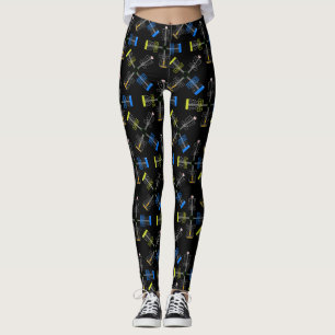 Legging Cestos de Golfe de Disco