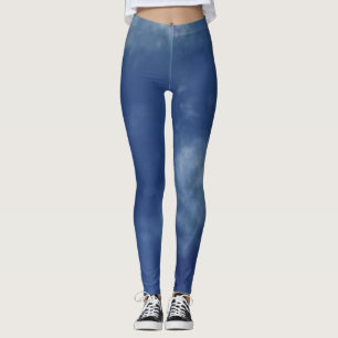 Legging Céu Azul Natural Russo Elegante