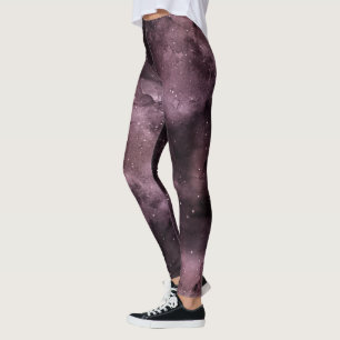 Legging Céu Celestial Aquarela Roxa