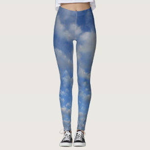 Legging Céu nebuloso