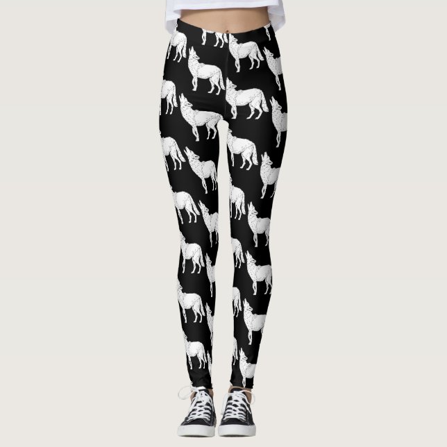 Legging Chacal que urra Thunder_Cove (Frente)
