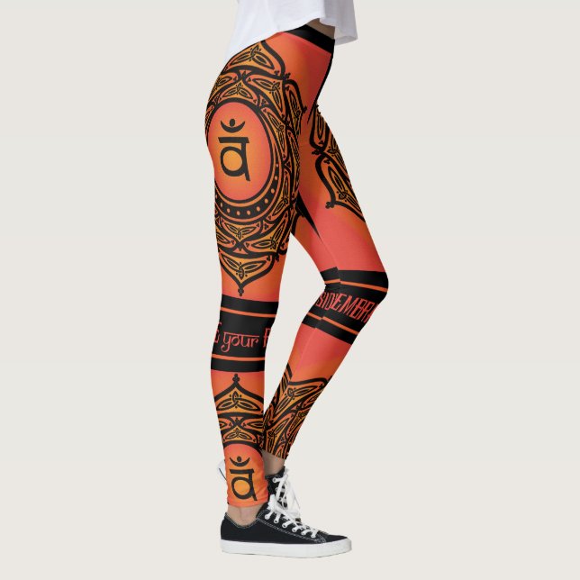 Legging Chakra sacral tribal celta (Direita)