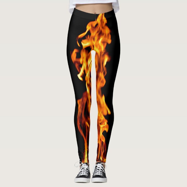 Legging Chama laranja (Frente)