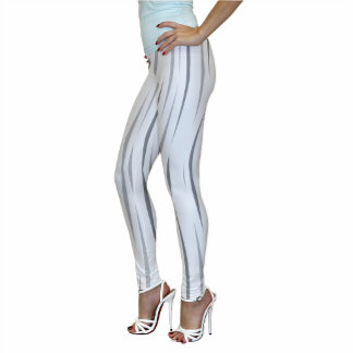 Legging Chamas Brancas Orgânicas Únicas e Amorosas