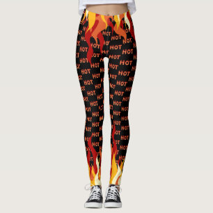 Legging Chamas coloridas quentes