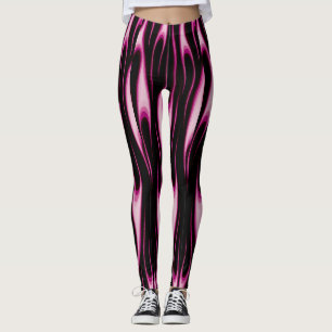 Legging Chamas Rosa Quentes
