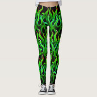 Chamas Verdes Witchy Halloween