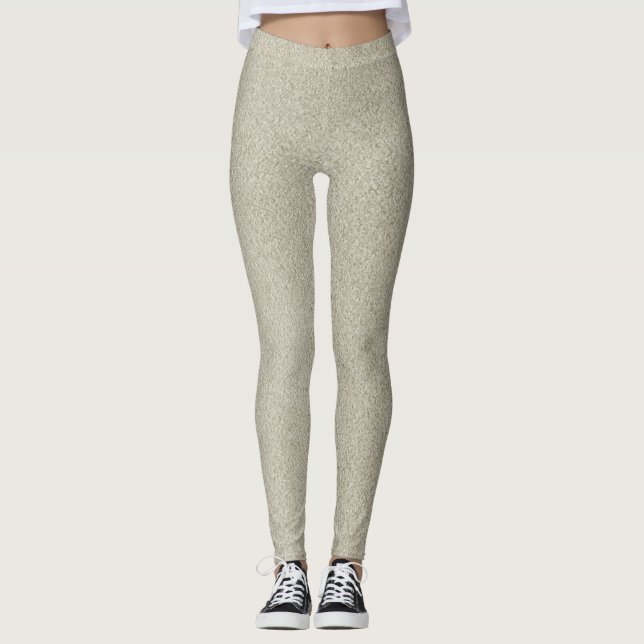Legging Champagne Sand Glitter (Frente)