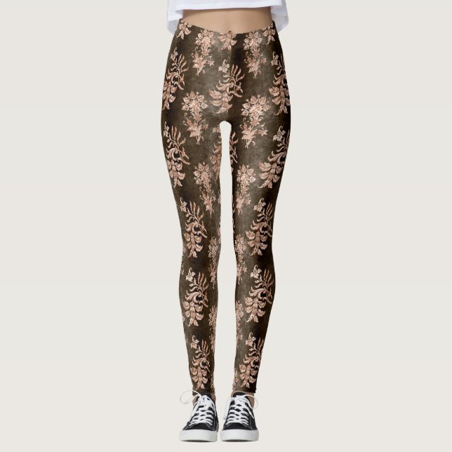 Legging Champagne Velvet Series Design 3 (Frente)