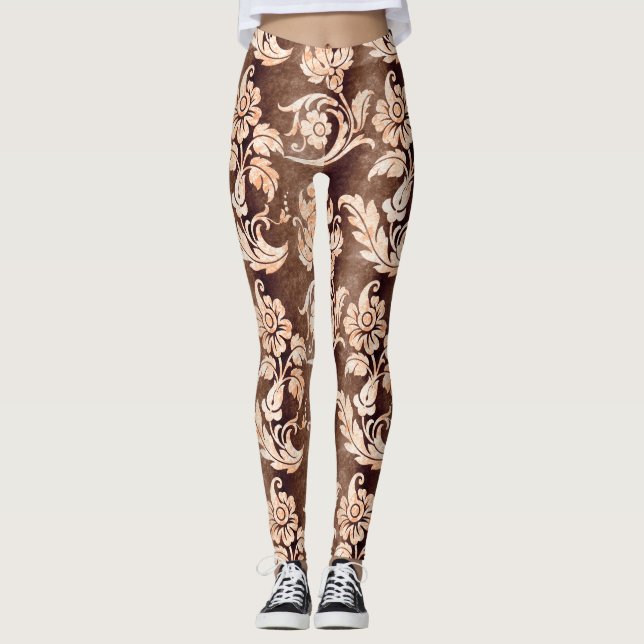 Legging Champagne Velvet Series Design 7 (Frente)
