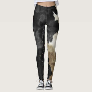 Legging Champanhe Dourado Cowboy Cowhide