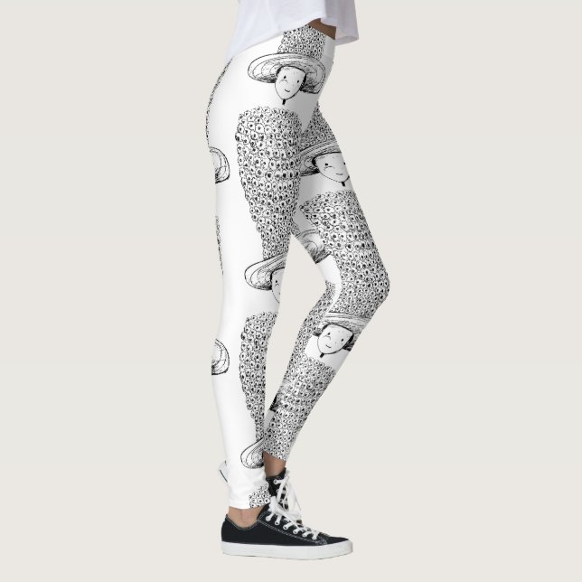 Legging Chapéu de Flor (Direita)