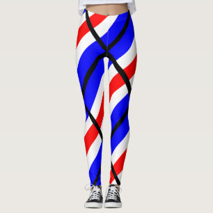 Legging Charlie Red White Blue