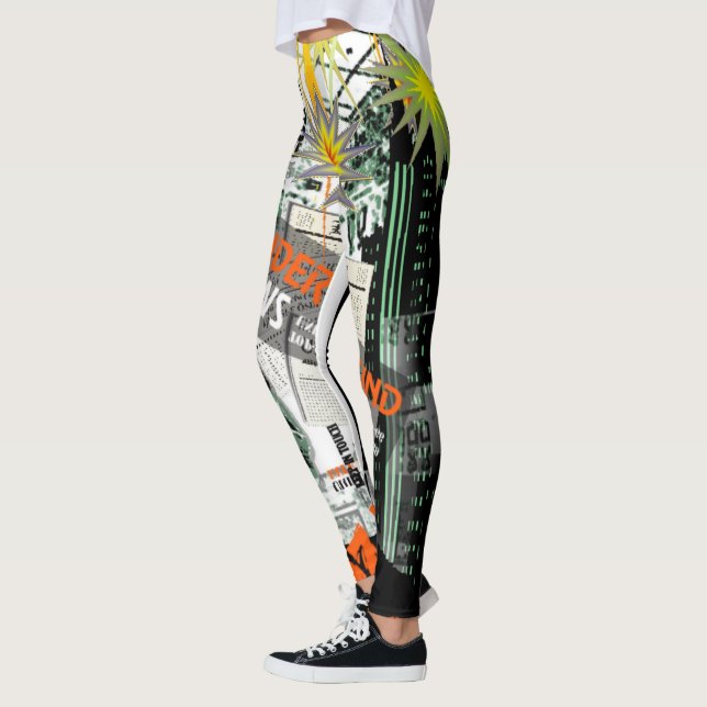 Legging Chat da Cidade (Esquerda)