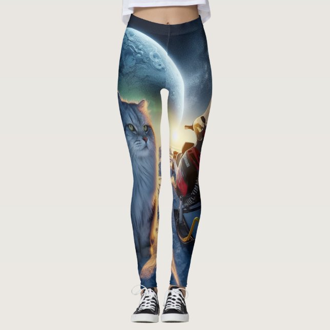 Legging chat d'arctique (Frente)
