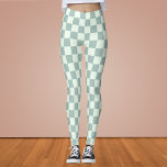 Legging Checkerboard Opal e Honeydew<br><div class="desc">Checkerboard Opal e Honeydew</div>