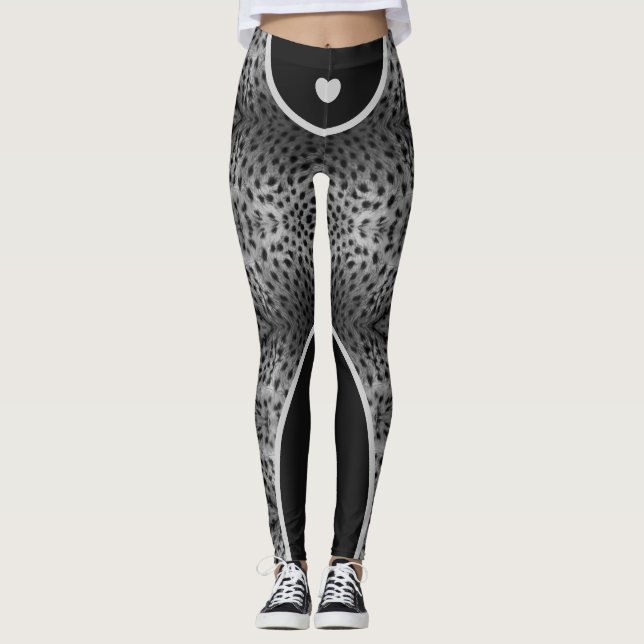 Legging Cheetah Heart You! (Frente)