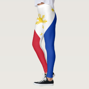 Legging Cheio da bandeira de Filipinas