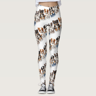 Legging Cheio de bolsos super-bonitos