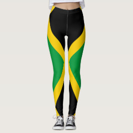 Legging Cheio jamaicano da bandeira