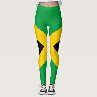 Legging Cheio jamaicano II da bandeira