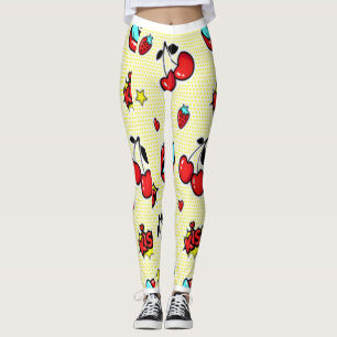 Legging "Cherry Kiss"
