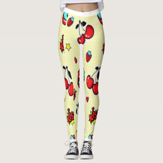 Legging "Cherry Kiss"