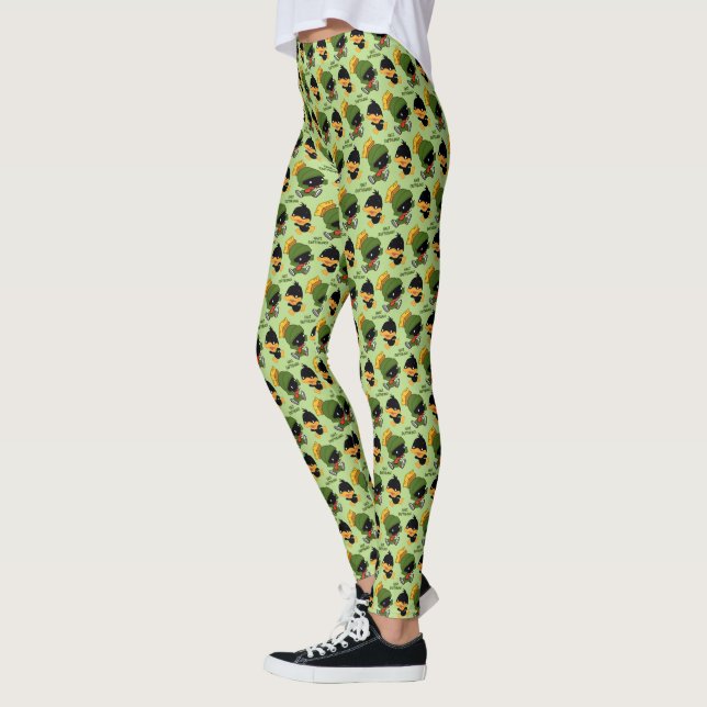 Legging Chibi MARVIN THE MARTIAN™ & DAFFY DUCK™ (Esquerda)