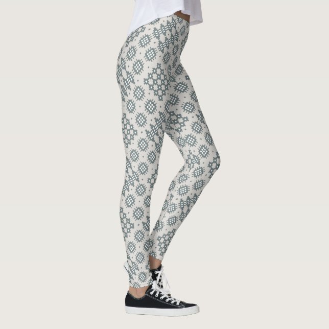 Legging Chic Welsh Faux Tapeçaria Cinzas de ardósia em Cin (Direita)