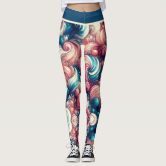 Legging Chiclete de Algodão Doce