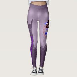 Legging Chifres acima!  Roxo