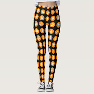 Legging Chinelos de logotipo Bitmoney