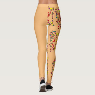Legging chinelos de meias de capoeira ginga