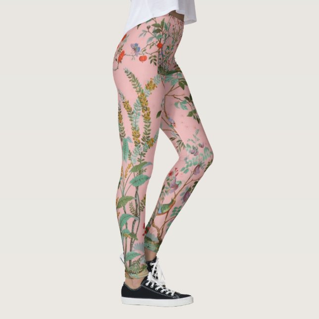 Legging Chinoiserie Rosa (Direita)