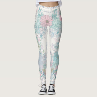 Legging chique sonhador pastel cola mosaico