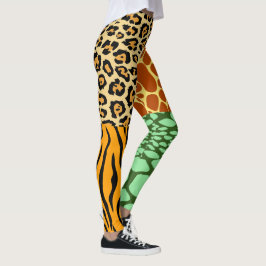 Legging Chita, Girafa, Tigre e Cobra