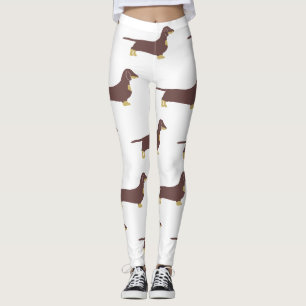 Legging chocolate e silhueta bronzeada