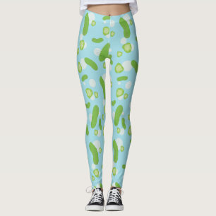 Legging Chovendo caneleiras das salmouras